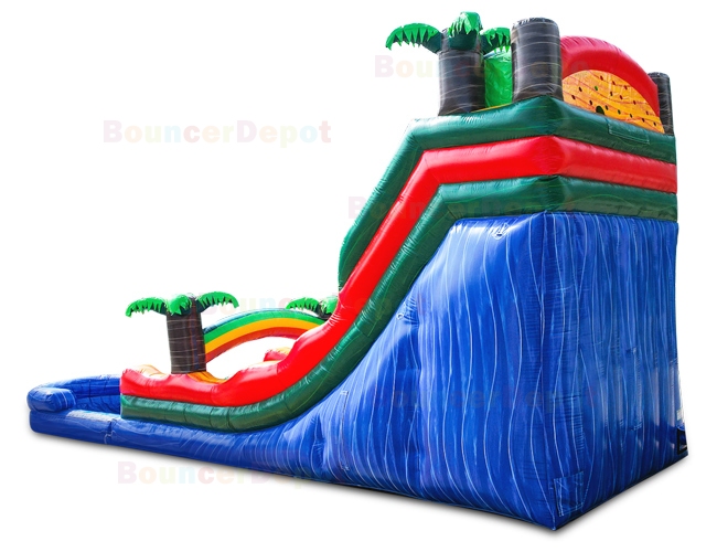 20 Feet Tropical Water Slide