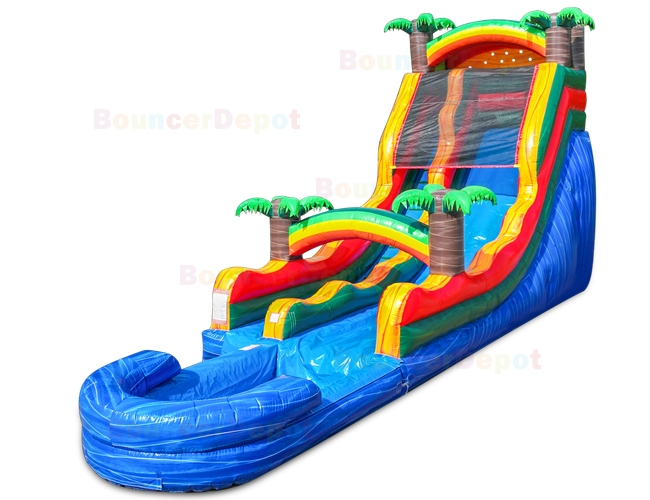 20 Feet Tropical Water Slide