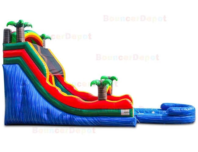 20 Feet Tropical Water Slide
