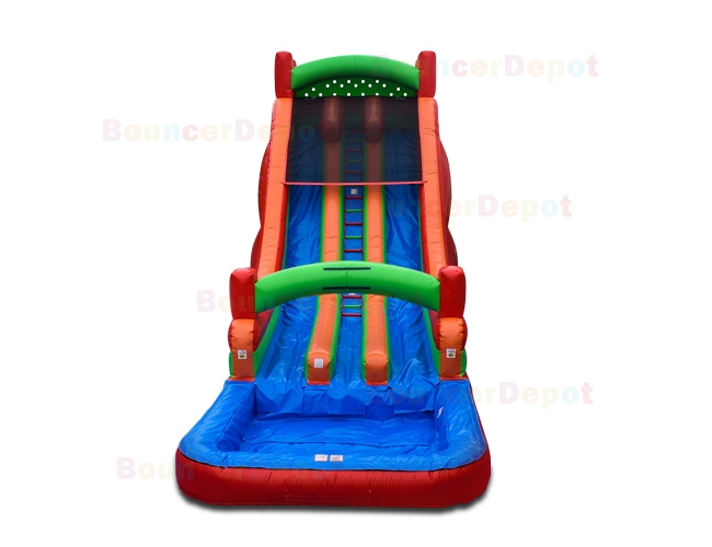 21 Ft Bright Front Load Water Slide