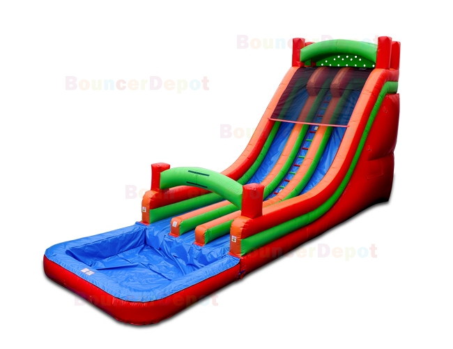 21 Ft Bright Front Load Water Slide