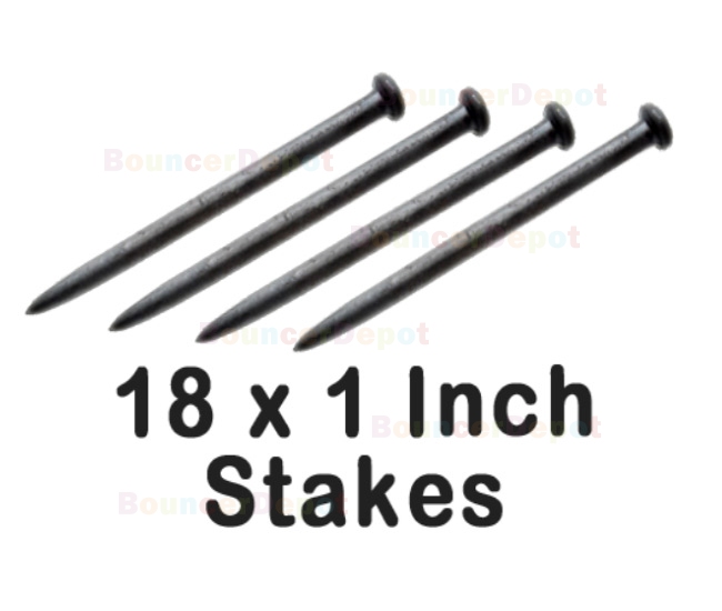 Flat Head Stakes 18 x 1