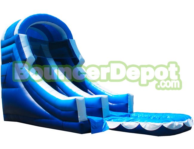 20 Feet Front Load Backyard Inflatable Water Slide