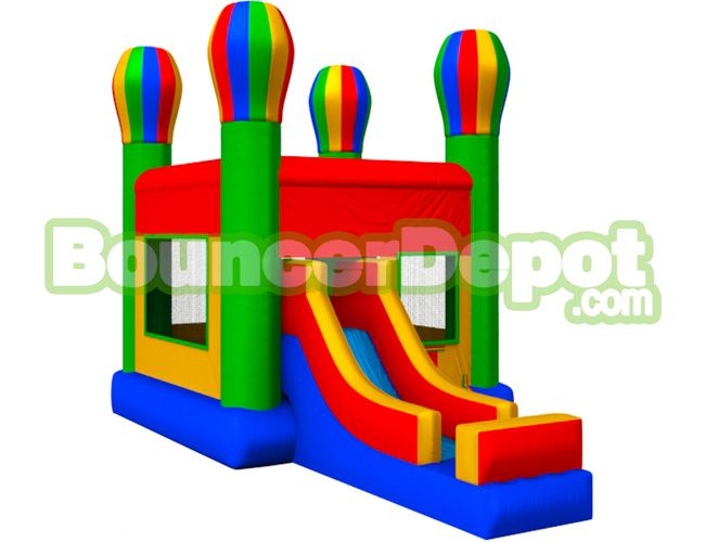 Balloon Bounce House Slide Combo