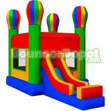 Balloon Bounce House Slide Combo