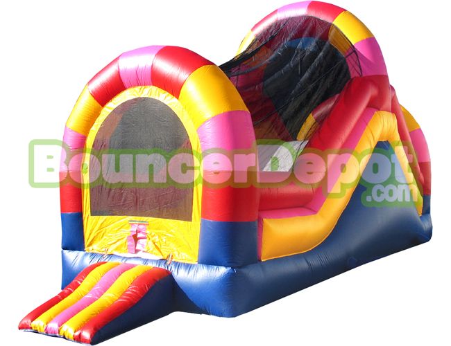 Enclosed Blow Up Slide