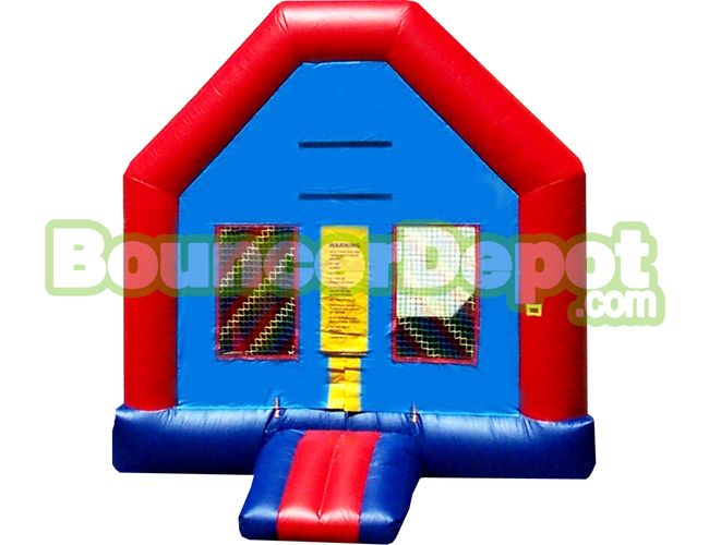 Blue Red Commercial Bounce House