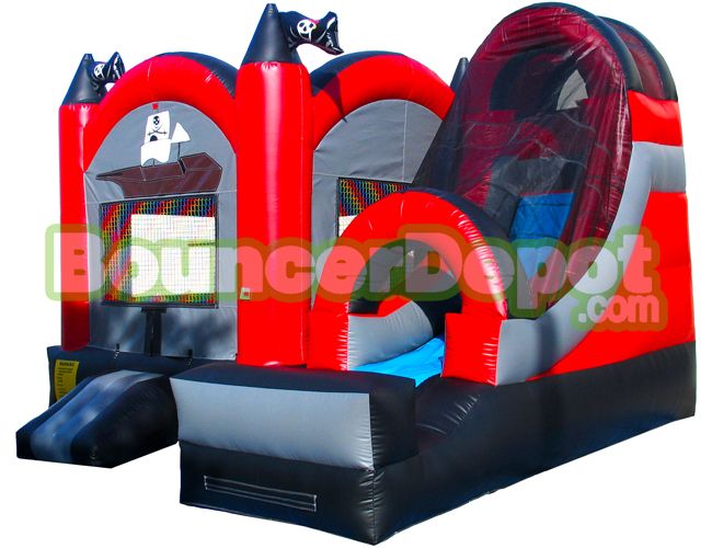 Pirate Adventures Bouncer With Slide