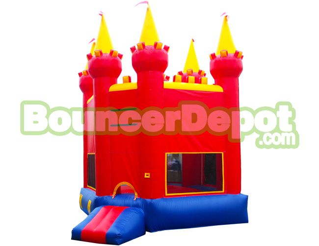 Rainbow Club Castle Commercial Inflatable Bouncer