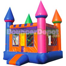 Orange Purple Castle Commercial Jumper