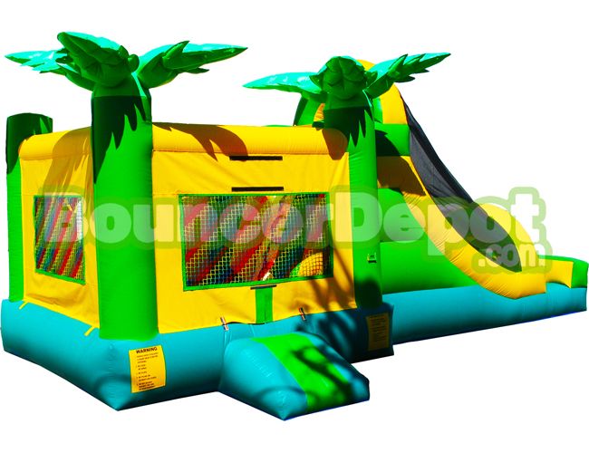 Tropical Arena Combo Commercial Moonwalk