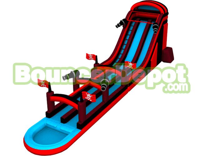 Giant Pirate Water Slide