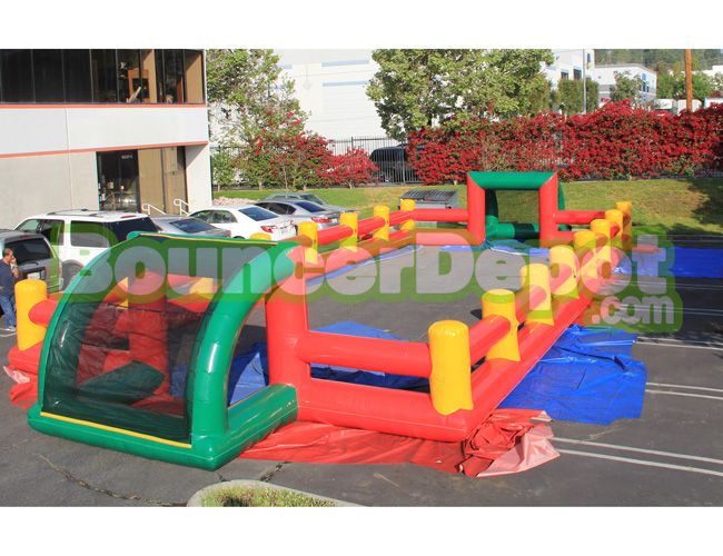 Inflatable Human Foosball Game