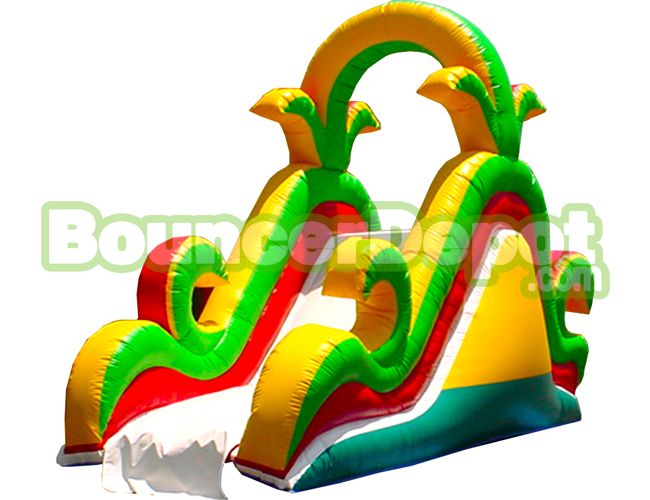 Flower Style Inflatable Slides