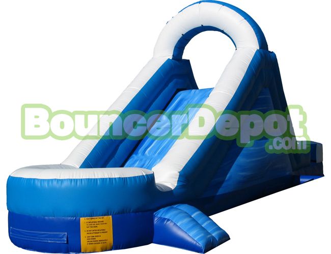 Compact Backyard Inflatable Water Slide