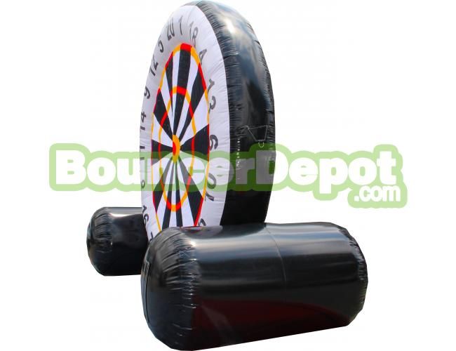Inflatable Velcro Soccer Dart Board