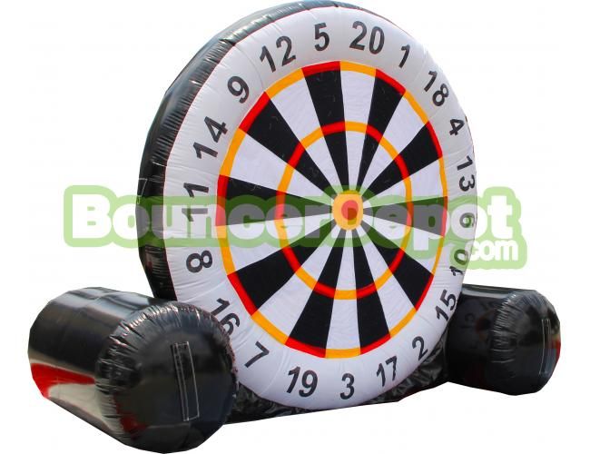 Inflatable Velcro Soccer Dart Board