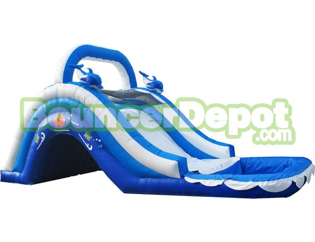 13 Feet Wide Sea World Jumper Water Slide