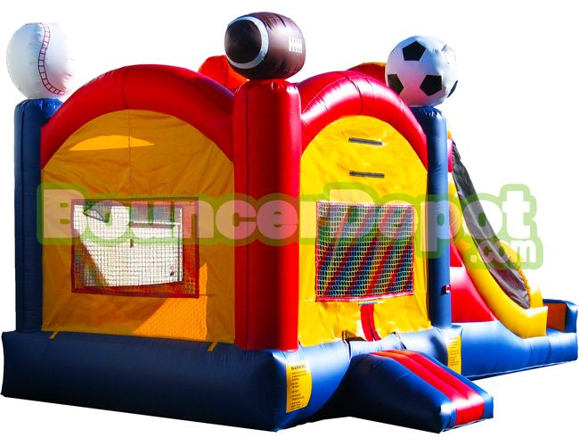 Sport Combo Jumping Castle Moonwalk