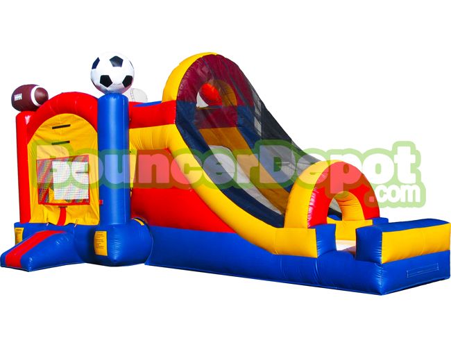 Sport Combo Jumping Castle Moonwalk