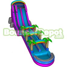 Purple Waves Water Slide
