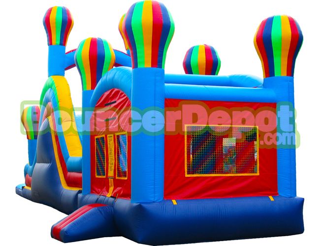Balloon Moon Walk Inflatable With Pool