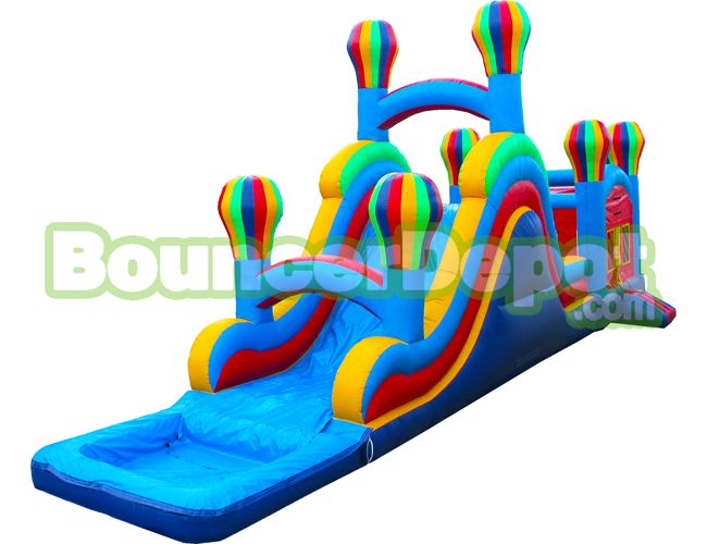 Balloon Moon Walk Inflatable With Pool