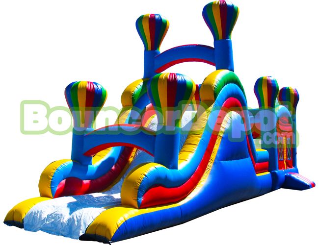 Giant Combo Balloon Moonwalk Slide