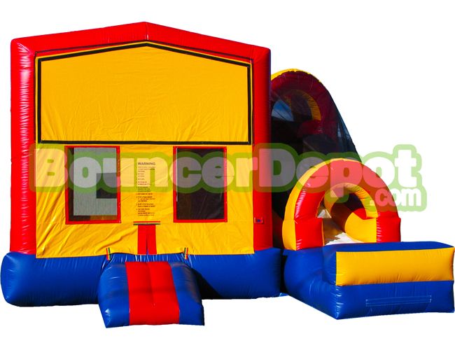 Compact Modular Jumper And Slide Combo
