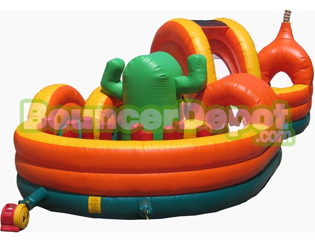 Inflatable Snake Obstacle Challenge