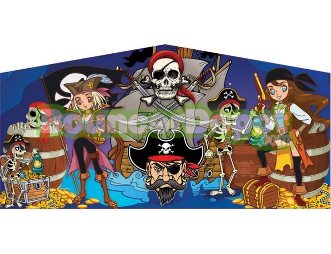 Pirate Bounce House Banner 2