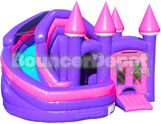 Princess Castle Inflatable Combo