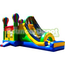 Combo Balloon Slide Moonwalk