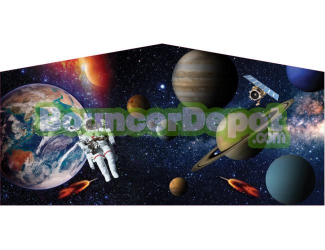 Space Bounce House Banner
