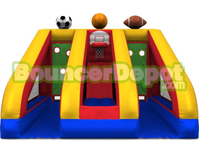 Sports Challenge Inflatable Combo