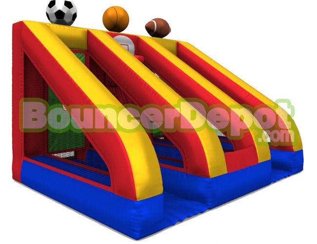 Sports Challenge Inflatable Combo