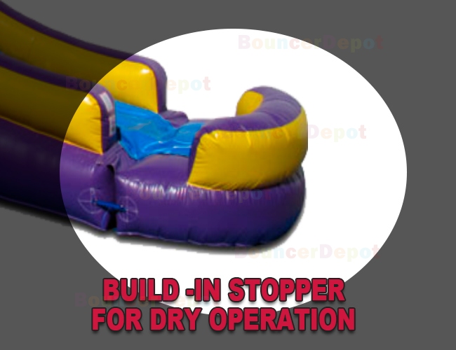 Compact Combo Balloon Bouncer With Pool