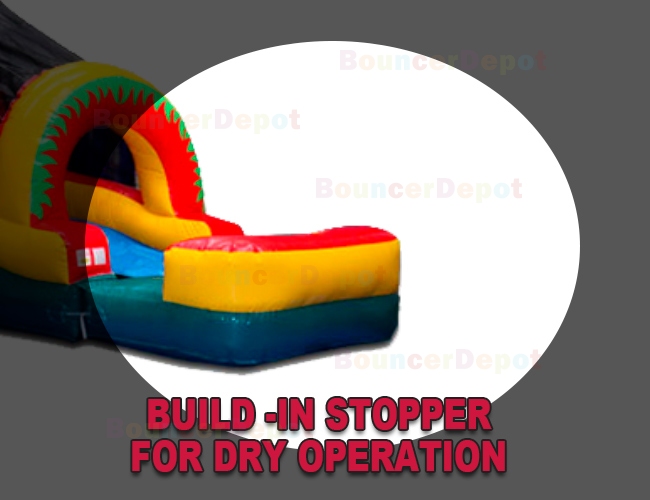 Tropical Combo Jumpers with Pool