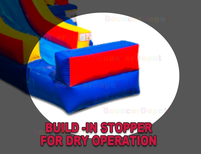 Sports Combo Bounce House with Pool