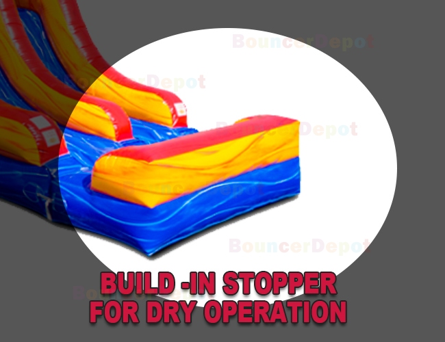 Rainbow Rush Double Lane Combo with Pool