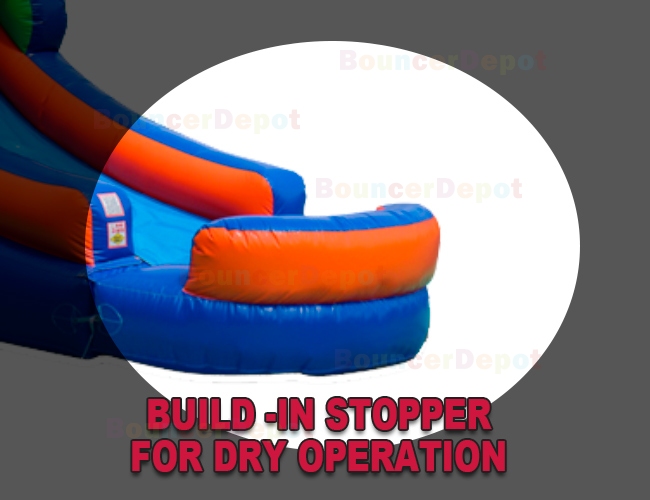 Wet Dry Castle Combo Bounce House