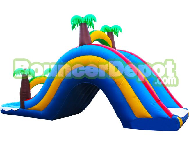 Unique Tropical Water Slide
