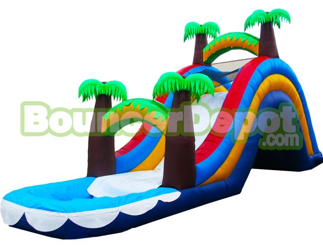 Unique Tropical Water Slide
