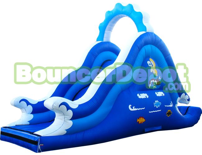 Ocean Wave Water Slides Inflatable