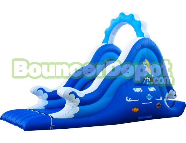 Ocean Wave Water Slides Inflatable