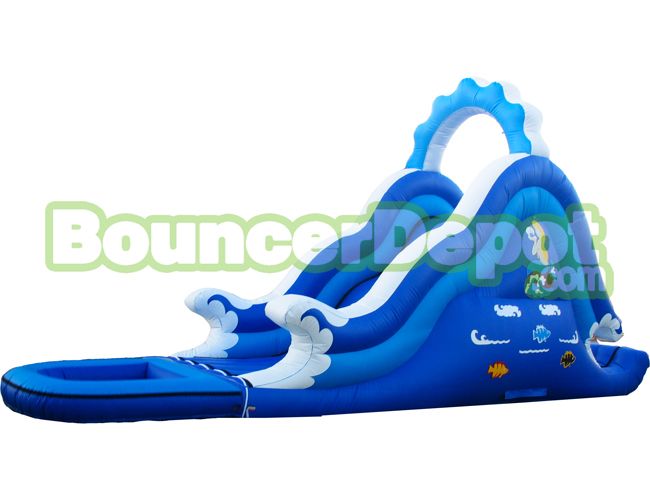 Ocean Wave Water Slides Inflatable