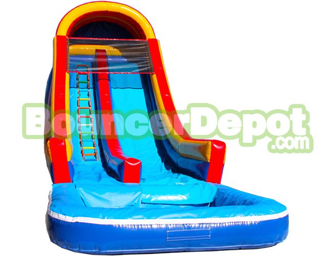 Water Slides, 20 Ft Front Load Water Slide BouncerDepot