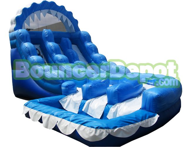 Double Lane Curvy Waterslide