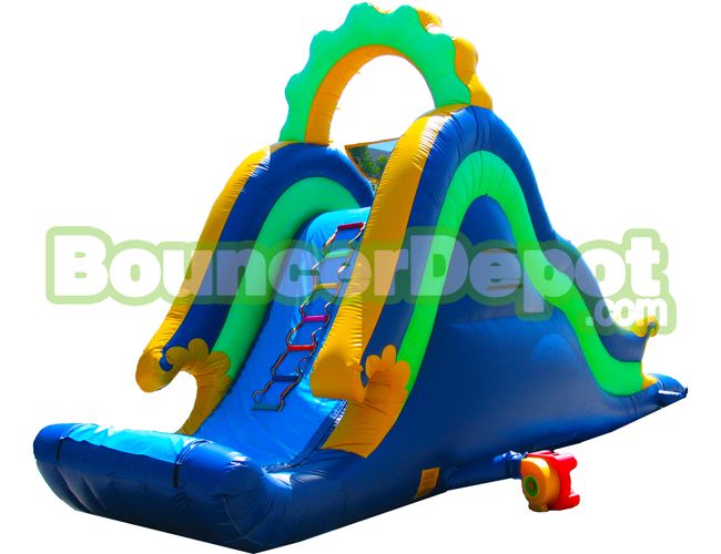 18' Ocean Wave Water Slide For Sale