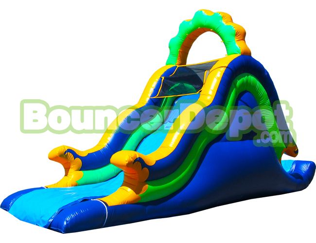 18' Ocean Wave Water Slide For Sale